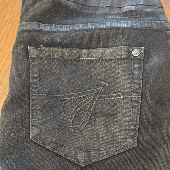 Jag jeans, black/dark denim sz 6 has stretch. NWOT, pockets Inseam 32 - Picture 11 of 16